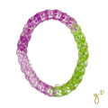 Collar | morado y verde