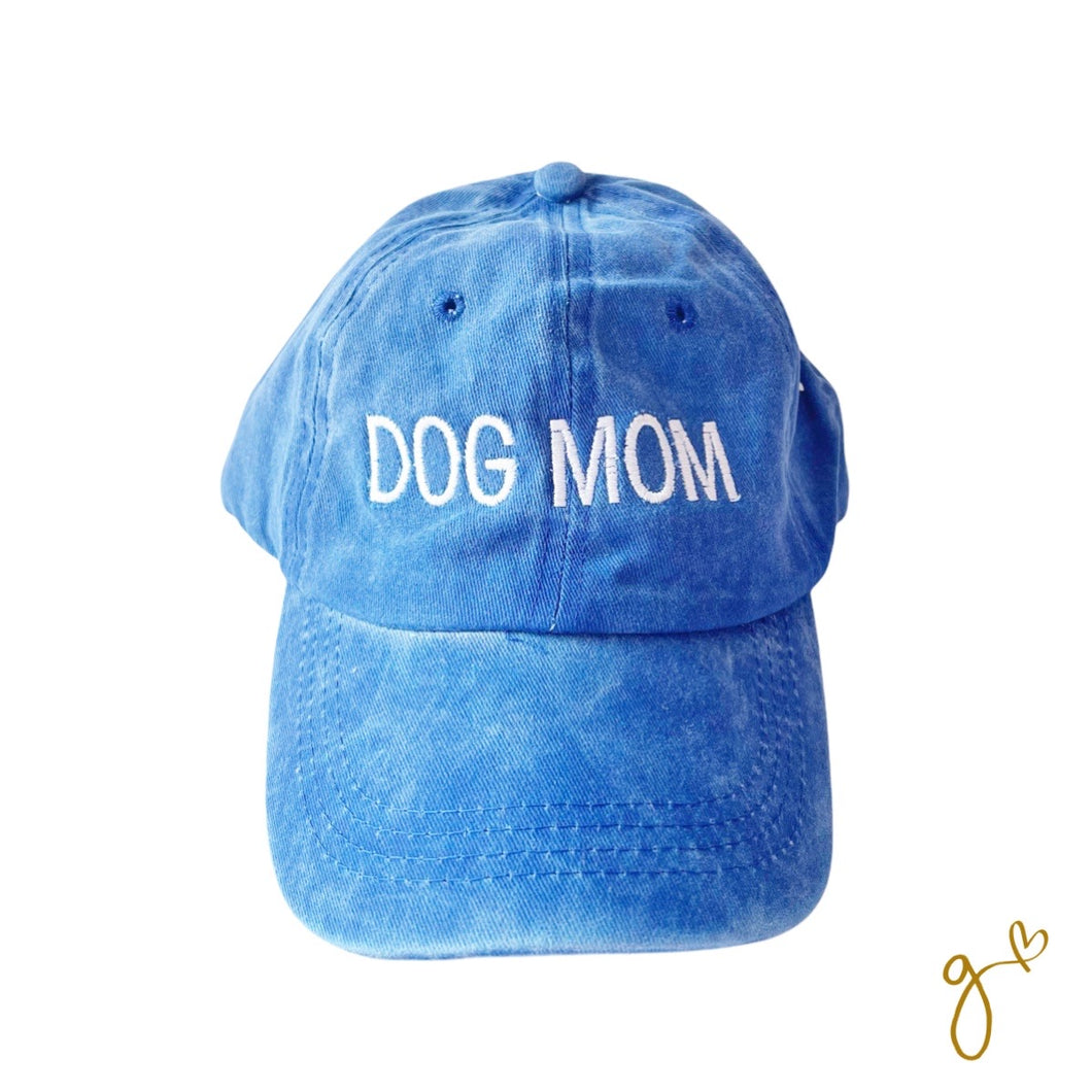 Gorra Azul | Dog Mom